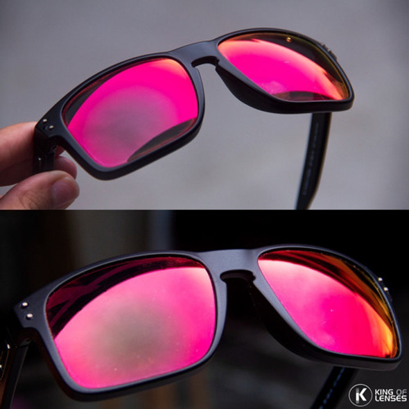 Lentes Para Flak 2.0 Xl - Hidrofóbica - Dark Ruby 1