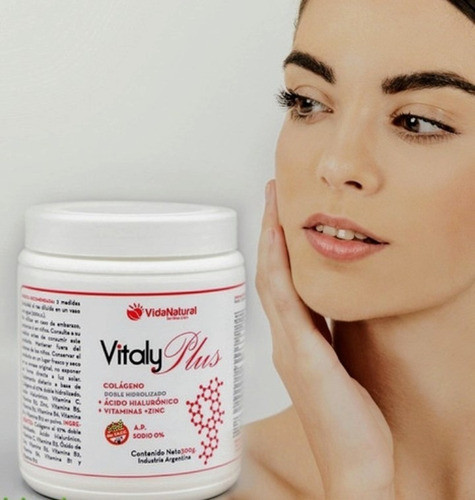 Vitaly Plus Colageno Hidrol C A Hialuronico De Vida Natural! 1