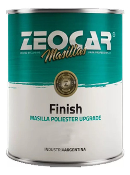 Masilla Finish Zeocar X 1 Kg 0
