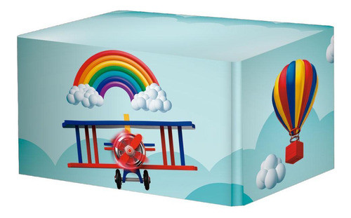 Capa Mesa Dia Das Crianças Em Tecido Sublimado Veste Fácil 0