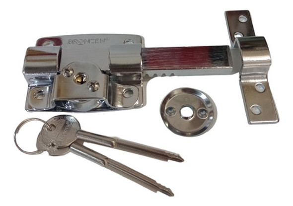 Pasador De Seguridad Con Llave Cruz Cromado Bronzen 0