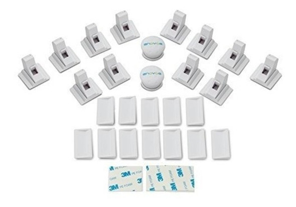 Cerraduras De Gabinete Magnetico 12 Cerraduras 2 Llaves Cer 0