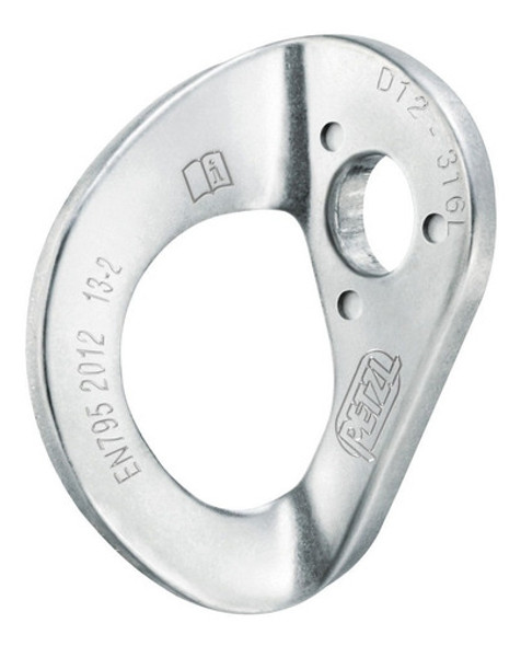 Chapa Anclaje Acero 12 Mm Inoxidable Exterior Petzl 0