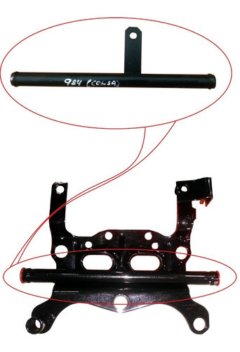 Tubo Caño Reforma Base Multiple Chevrolet Corsa Con Soporte 0