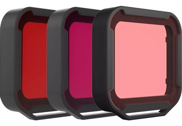 Polarpro Aqua Series Pack Filtros Buceo Rojo Gopro 0