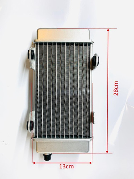 Radiador Aluminio De Moto Sin Tapón 1 Radiador Aluminio De Moto Sin Tapón 1