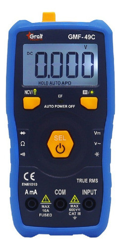 Multímetro Digital Inteligente Gmf-49c Repjul Refrigeración 1