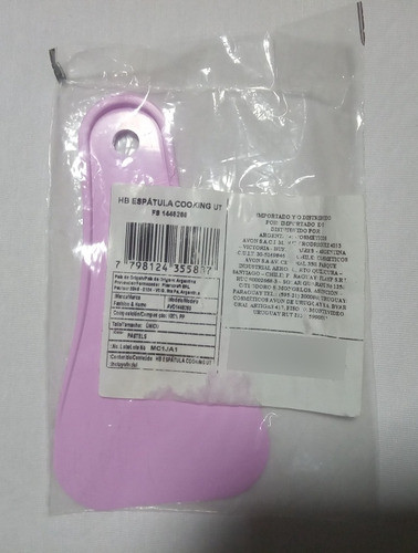 Set Espátula Cornet Plástico Y Esponja De Silicona 1