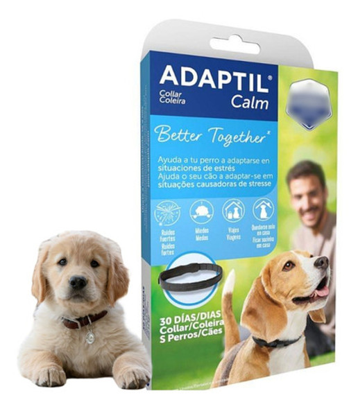 Adaptil Collar Feromona Perros Chicos Ansiedad Anti Stress 0