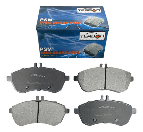 Pastillas Freno Terbon Mercedes Benz C180 Delantero 2008... 0