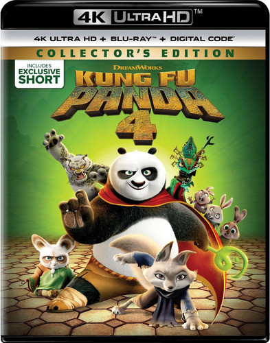 4k Ultra Hd + Blu-ray Kung Fu Panda 4 0