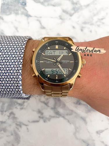Reloj Tressa Hombre Modelo Berni  Ana-digi  .amsterdamarg. 1