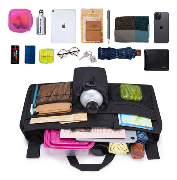 Bolsa Para Accesorios Para Silla De Ruedas /andador Negra 1 Bolsa Para Accesorios Para Silla De Ruedas /andador Negra 1