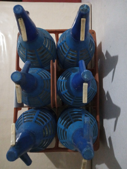 Lindo Lote De 6 Sifones De Vidrio + Cajón. No Envío. 1