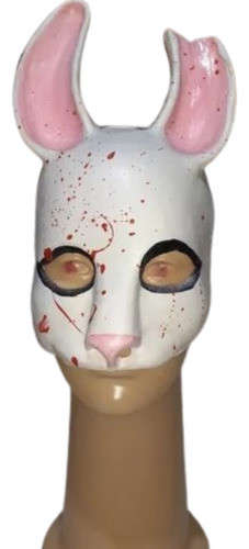 Mascara Conejo Tipo By Daylight Cazadora Halloween Terror 0