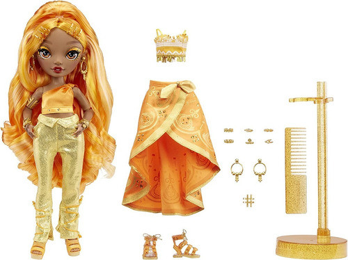 Muñeca Rainbow High Meena Fleur (saffron Gold) 0