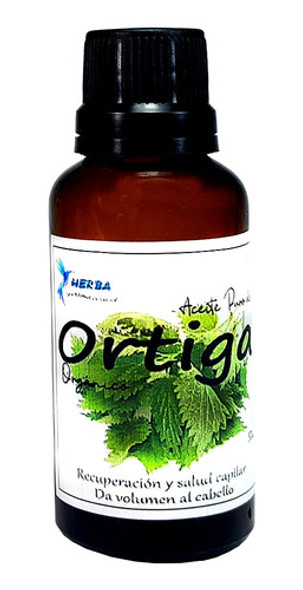 Aceite Herba De Ortiga 30cc Orgánico En Vidro C/ Gotero 0 Aceite Herba De Ortiga 30cc Orgánico En Vidro C/ Gotero 0