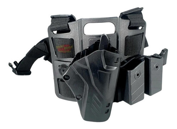 Kit Muslera + Pistolera Tpr9 + P/cargador Doble Houston 0