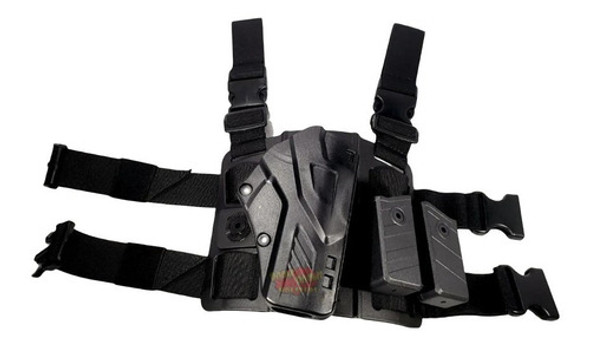 Kit Muslera + Pistolera Tpr9 + P/cargador Doble Houston 1