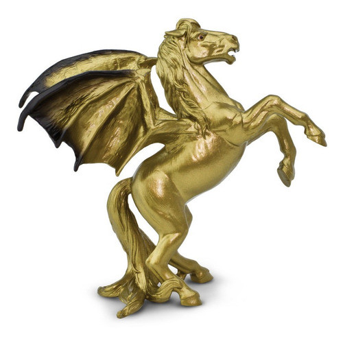 Caballo Oro Areion Gold Safari Colección Animal Realista Ax® 0