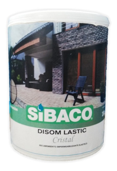 Impermeabilizante Ladrillos Disom Lastic Cristal 1 Lt Sibaco 1