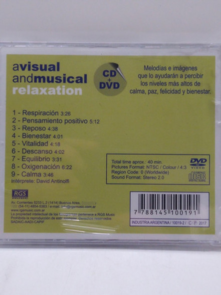 A Visual And Musical Relaxation Cd Y Dvd Nuevo 1 A Visual And Musical Relaxation Cd Y Dvd Nuevo 1