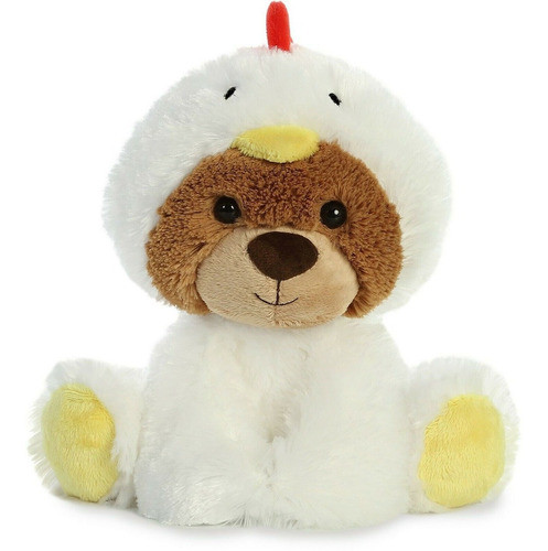 Peluche Aurora Oso Disfraz Gallina Lil Benny Chicken Febo 0