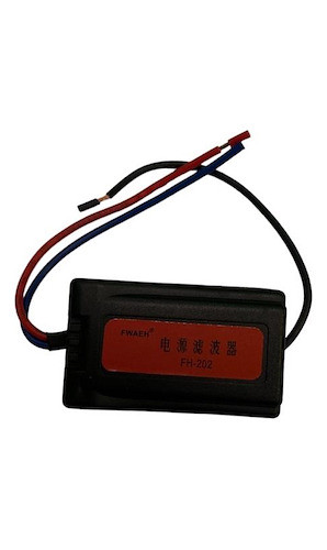 Filtro Supresor De Ruido Cable En Audio 12 V 0