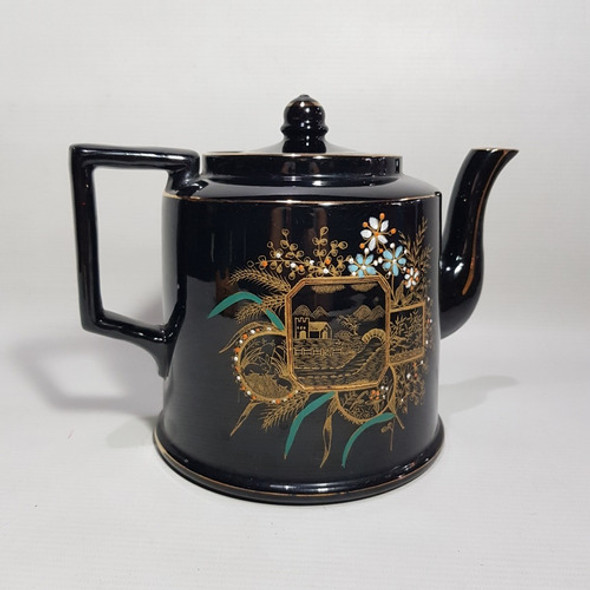 Antigua Tetera Cerámica Inglesa 1900 Bristol Vict Mag 61916 0 Antigua Tetera Cerámica Inglesa 1900 Bristol Vict Mag 61916 0