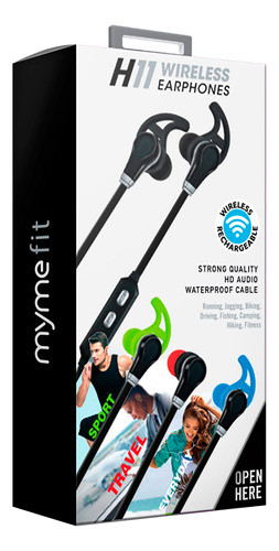 Auriculares Deportivos Inalámbricos Fifo H11 Bt Audio Hd - 0