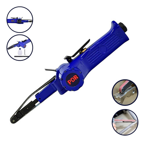 Lixadeira Pneumática De Cinta Pdr Pro420 0