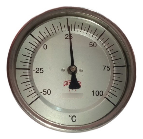 Termomet.bimetalico, Inox, Ø 100 Mm.-50 + 100° Tbm40040-b29 0