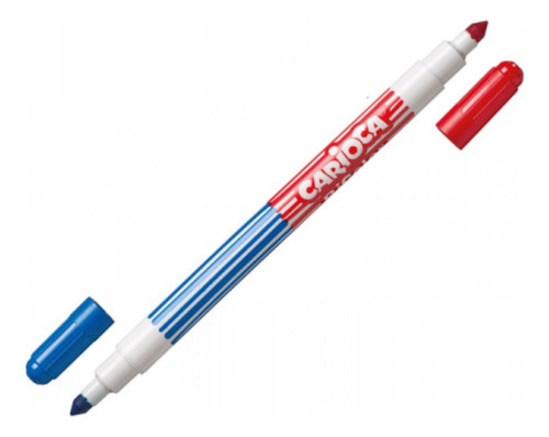 Marcadores Carioca Bi Color 6 Unidades 1