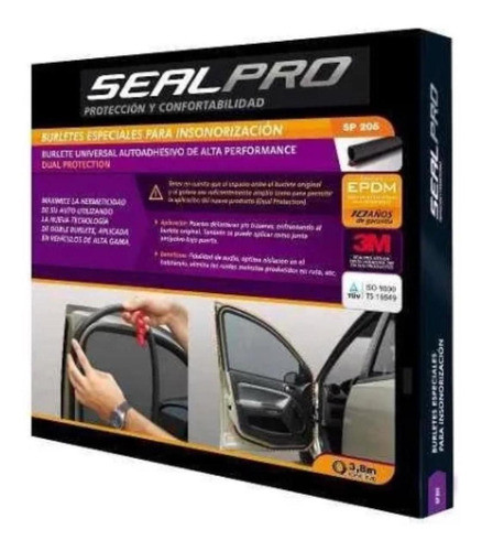 Doble Burlete Peugeot 207 4p, Sealpro 0