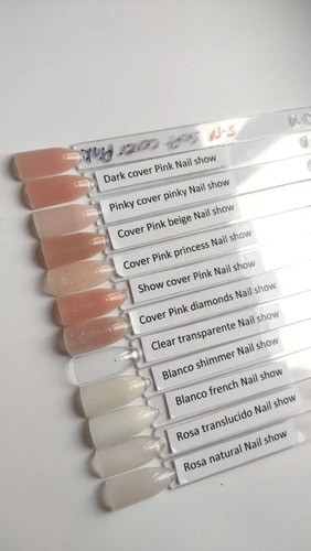 Polímero Nail Show 45 Gr. Rosado Natural - Fc Nails 1