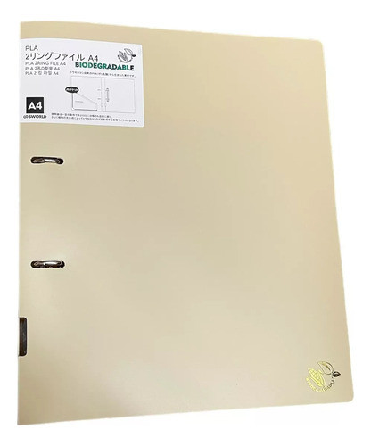 Bibliorato Bio Plastico Maiz Degradable A4 Serviciopapelero 0