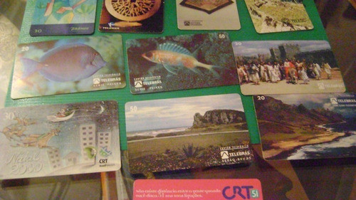 Lote 15 . 14tarjetas Telefonicas De Coleccion Brasileras 1