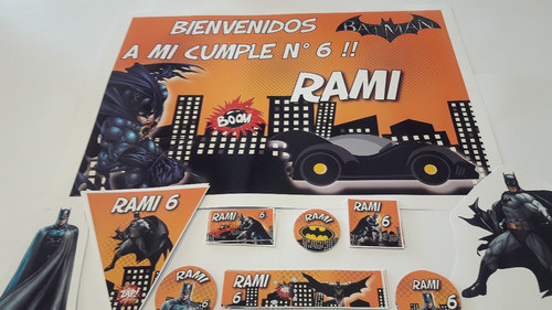 Batman Oferta Cumpleaños Super Completo 1