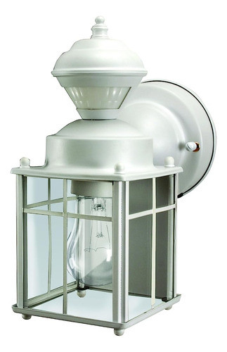Heathco Hz-4132-mw Blanco Bayside Mission Style Linterna Act 0