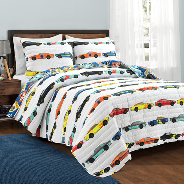 Juego De Cama De Coches De Carreras Para Niños 2 Piezas Reve 1 Juego De Cama De Coches De Carreras Para Niños 2 Piezas Reve 1