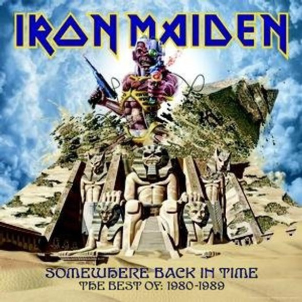 Cd Iron Maiden Somewhere Back In Time 0
