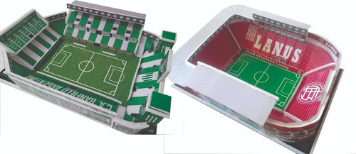 Maquetas Estadios De Lanus Y Banfield 0