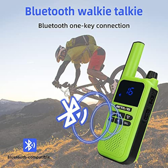 Retevis Ra19 Bluetooth Walkie Talkies, Radio Bidireccional R 1
