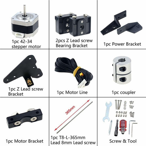 3 Dual Z Axis Kit De Actualizaci N Con Tornillo De Plomo 1