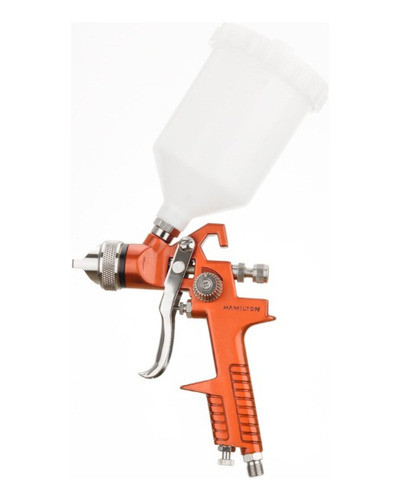 Pistola Pintar Hvlp Soplete 600cc Pico 1.4mm Hamilton Pg200 0