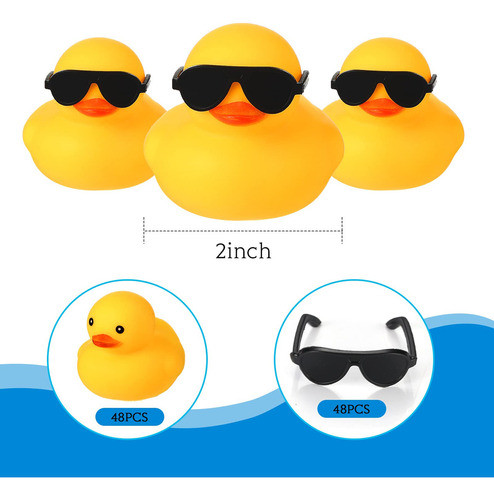 48 Piezas De Patos De Goma C - 7350718:ml A $204990 1