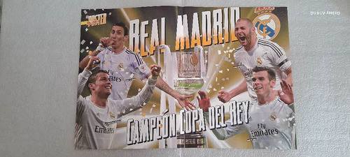 Póster Real Madrid Con Di María 0