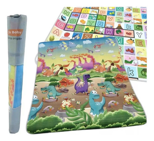 Alfombra Manta Antigolpes Ok Baby 180 X 150cm - Iaruchisbebe 0