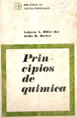 Principios De Quimica - Hiller Y Herber - Eudeba 0