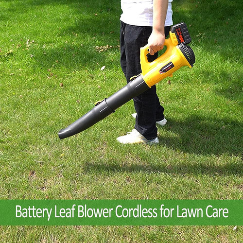 Soplador De Hojas De Batería, Soplador De Hojas Inalámbrico 1